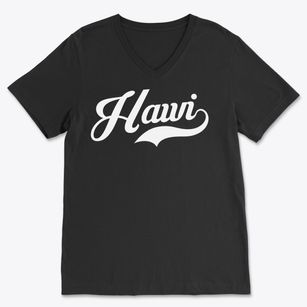 Hawi Hawaii Vintage Team Soft Lightweight V-Neck