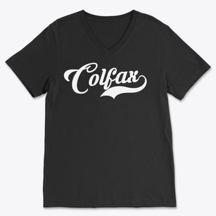 Colfax Illinois Vintage Team Soft Lightweight V-Neck