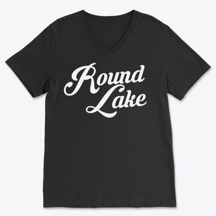 Round Lake Wisconsin Vintage Team Soft Lightweight V-Neck
