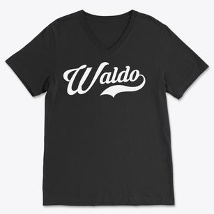 Waldo Maine Vintage Team Soft Lightweight V-Neck