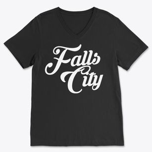 Falls City Texas Vintage Team Soft Lightweight V-Neck