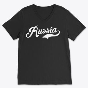 Russia Ohio Vintage Team Soft Lightweight V-Neck