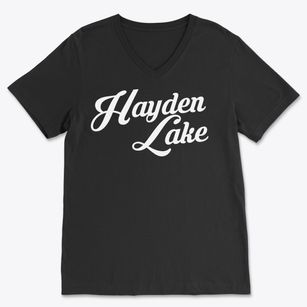 Hayden Lake Idaho Vintage Team Soft Lightweight V-Neck