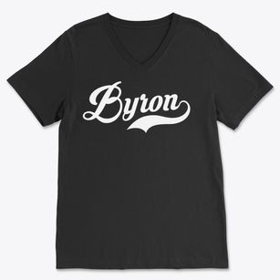 Byron Michigan Vintage Team Soft Lightweight V-Neck