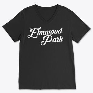 Elmwood Park Wisconsin Vintage Team Soft Lightweight V-Neck