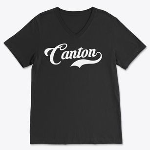 Canton Minnesota Vintage Team Soft Lightweight V-Neck