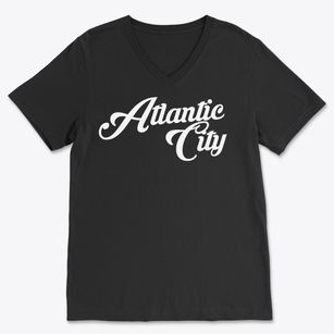 Atlantic City Wyoming Vintage Team Soft Lightweight V-Neck