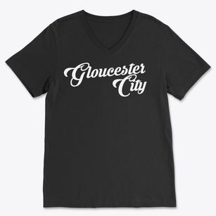 Gloucester City New Jersey Vintage Team Soft Lightweight V-Neck