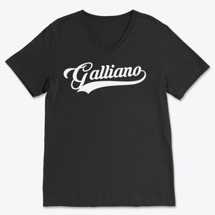 Galliano Louisiana Vintage Team Soft Lightweight V-Neck