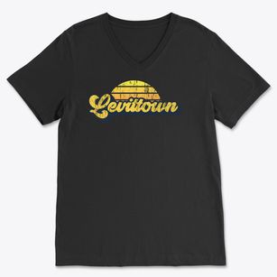 Levittown New York Sublime Sunset Soft Lightweight V-Neck