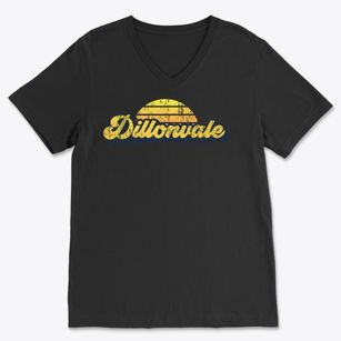 Dillonvale Ohio Sublime Sunset Soft Lightweight V-Neck