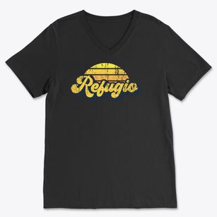 Refugio Texas Sublime Sunset Soft Lightweight V-Neck