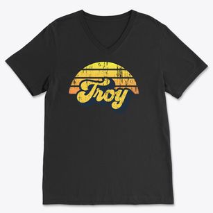 Troy New Hampshire Sublime Sunset Soft Lightweight V-Neck