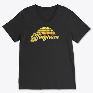 Effingham New Hampshire Sublime Sunset Soft Lightweight V-Neck