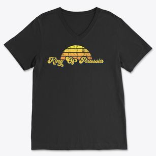 King Of Prussia Pennsylvania Sublime Sunset Soft Lightweight V-Neck