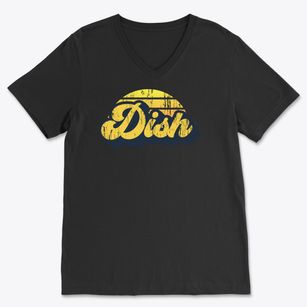 Dish Texas Sublime Sunset Soft Lightweight V-Neck