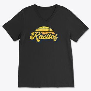 Kasilof Alaska Sublime Sunset Soft Lightweight V-Neck