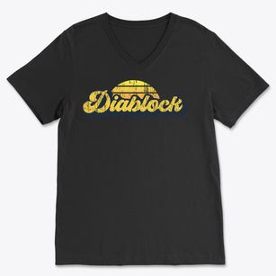 Diablock Kentucky Sublime Sunset Soft Lightweight V-Neck