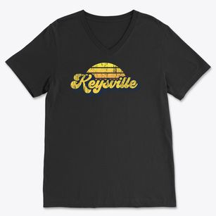 Keysville Georgia Sublime Sunset Soft Lightweight V-Neck