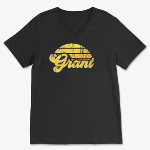 Grant Oklahoma Sublime Sunset Soft Lightweight V-Neck