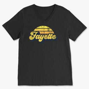 Fayette Utah Sublime Sunset Soft Lightweight V-Neck