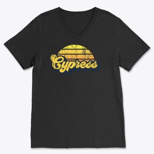 Cypress Illinois Sublime Sunset Soft Lightweight V-Neck