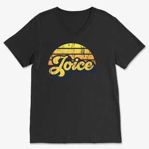 Joice Iowa Sublime Sunset Soft Lightweight V-Neck