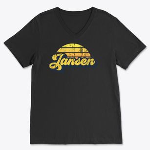 Jansen Colorado Sublime Sunset Soft Lightweight V-Neck