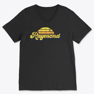 Raymond Kansas Sublime Sunset Soft Lightweight V-Neck