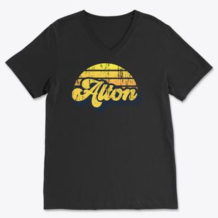 Alton Indiana Sublime Sunset Soft Lightweight V-Neck