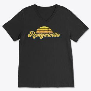 Rangerville Texas Sublime Sunset Soft Lightweight V-Neck