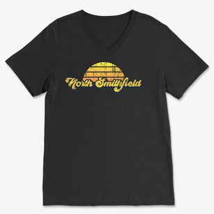 North Smithfield Rhode Island Sublime Sunset Soft Lightweight V-Neck
