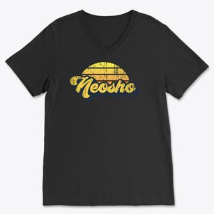 Neosho Missouri Sublime Sunset Soft Lightweight V-Neck