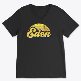 Eden New York Sublime Sunset Soft Lightweight V-Neck