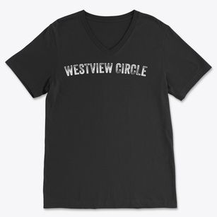 Westview Circle Wyoming Timeless Retro Soft Lightweight V-Neck