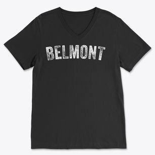 Belmont New Hampshire Timeless Retro Soft Lightweight V-Neck