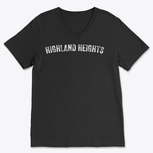 Highland Heights Kentucky Timeless Retro Soft Lightweight V-Neck