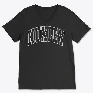 Huxley Texas Trendy Block Soft Lightweight V-Neck