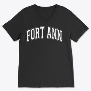 Fort Ann New York Varsity Soft Lightweight V-Neck