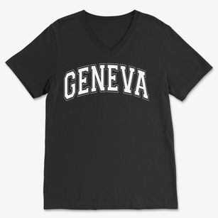 Geneva Nebraska Varsity Soft Lightweight V-Neck