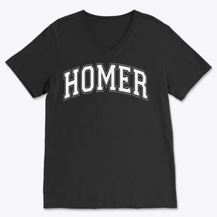 Homer Georgia Varsity Soft Lightweight V-Neck