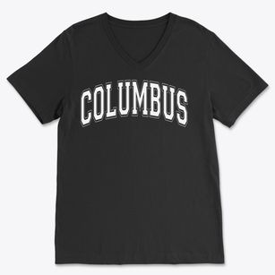 Columbus New York Varsity Soft Lightweight V-Neck