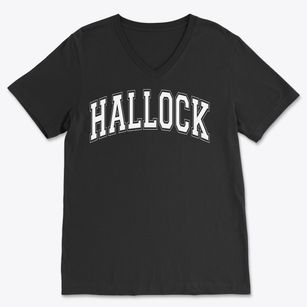 Hallock Minnesota Varsity Soft Lightweight V-Neck