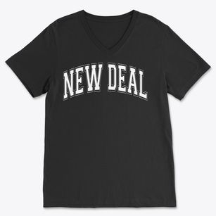 New Deal Texas Varsity Soft Lightweight V-Neck