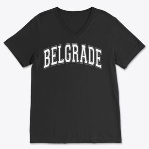Belgrade Minnesota Varsity Soft Lightweight V-Neck