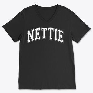 Nettie West Virginia Varsity Soft Lightweight V-Neck