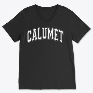 Calumet Michigan Varsity Soft Lightweight V-Neck