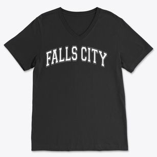 Falls City Texas Varsity Soft Lightweight V-Neck