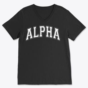 Alpha Illinois Varsity Soft Lightweight V-Neck