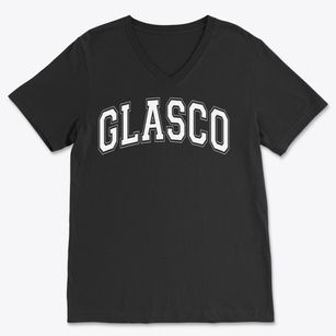 Glasco Kansas Varsity Soft Lightweight V-Neck